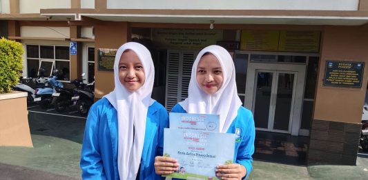 Deretan Apresiasi Tak Pernah Berhenti, Dua Srikandi SMPN 1 Garut Terus Ukir Prestasi