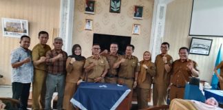 Disdik Garut Tunjuk Plt Kepala SMPN 3 dan SMPN 5, H. Agus Serahkan Memorandum Akhir Tugas