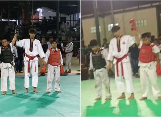 Billy dan Ghani Harumkan SDN Gekbrong 1, Raih Medali Emas di Gelar Matras Tarung Derajat