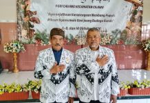 Pertama di Kabupaten Garut, PGRI Cabang Cilawu Gelar Bimtek Nembang Pupuh untuk Guru
