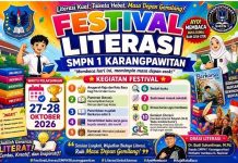 Festival Literasi 2026, SMPN 1 Karangpawitan Siap Tampilkan Karya dan Talenta Murid