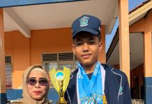 Garan Zakaria, Siswa SMPN 1 Limbangan Raih Lima Medali Renang, Dinobatkan Perenang Terbaik