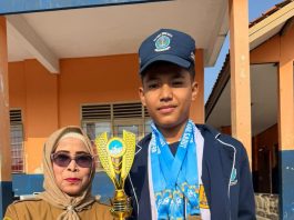 Garan Zakaria, Siswa SMPN 1 Limbangan Raih Lima Medali Renang, Dinobatkan Perenang Terbaik