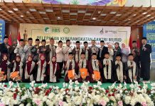 Sekretaris Dirjen Pesantren Kementerian Agama RI Lepas Keberangkatan Santri Murid Al Mashduqi IIBS Garut ke Universitas Al-Azhar Cairo, Mesir Bersama PAAM Jabar