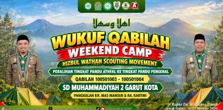 SD Muhammadiyah 2 Garut Kota Gelar Wukuf Qabilah, Bekali Pandu Athfal Menuju Pandu Pengenal