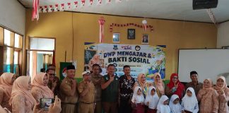 DWP Kabupaten Garut Mengajar dan Bakti Sosial di SDN 1 dan SDN 2 Margawati